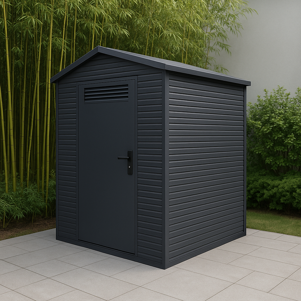 Caseta de jardin de resina-Meubizo