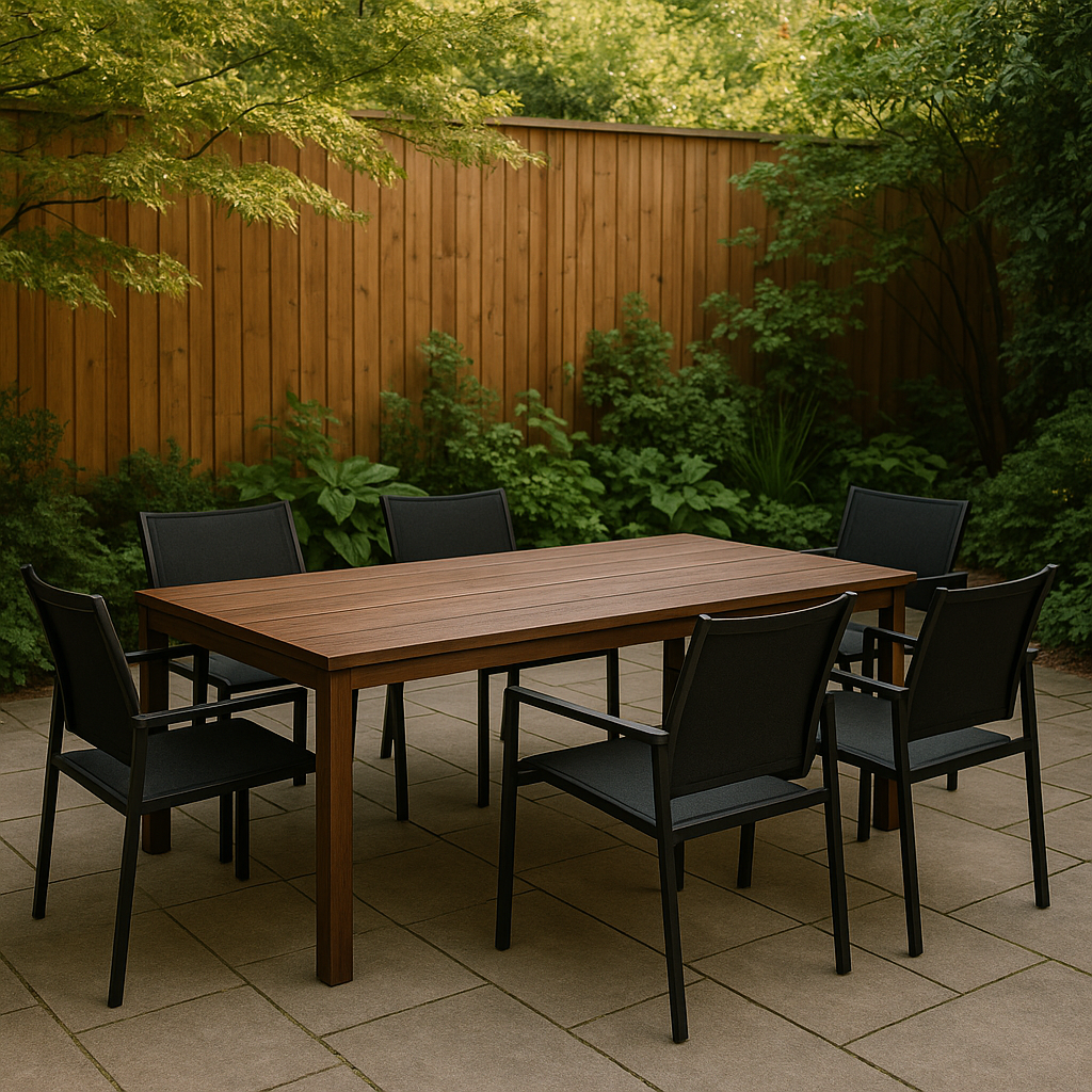 Conjuntos de mesa y sillas para jardin-Meubizo