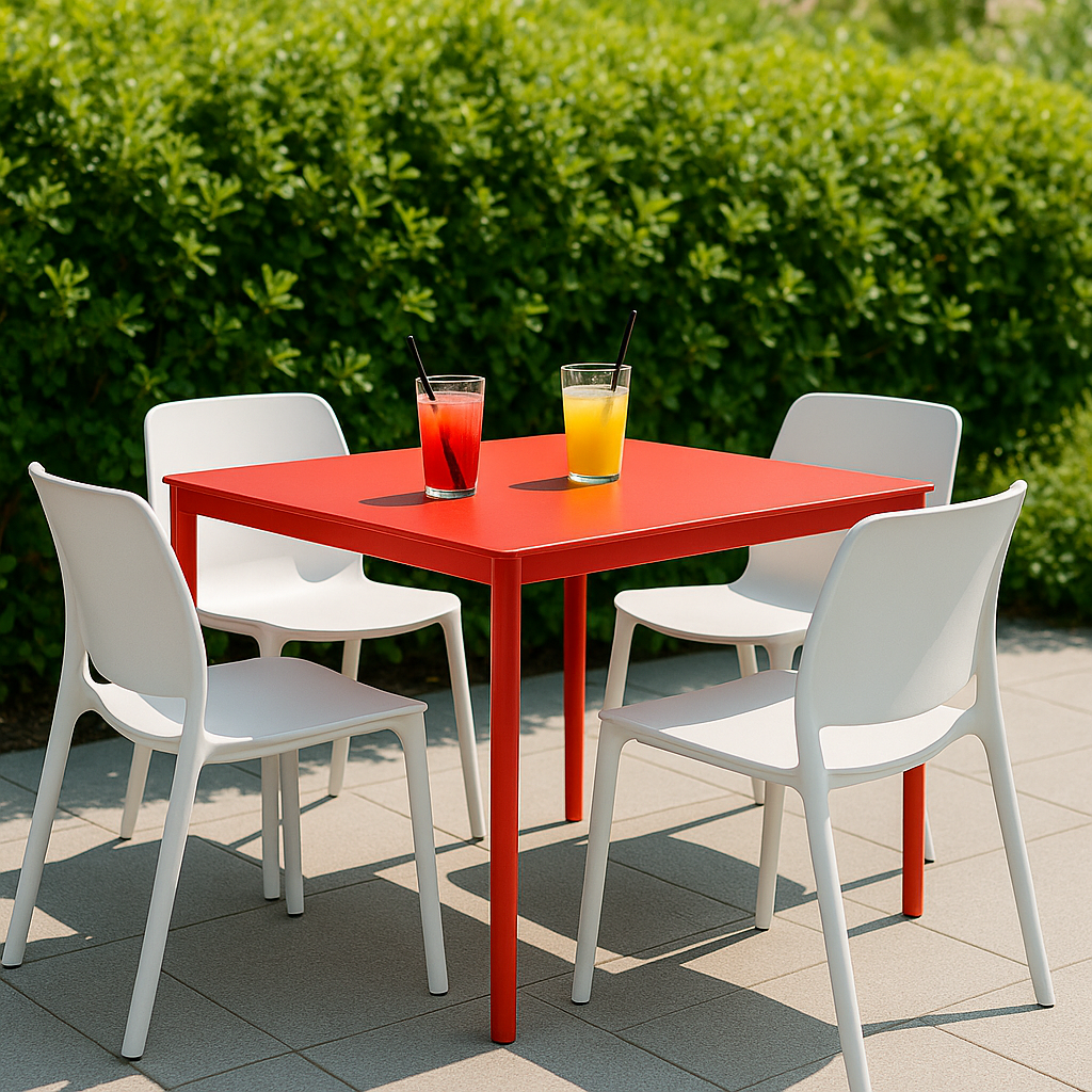 Conjuntos de mesa y sillas para jardin-Meubizo