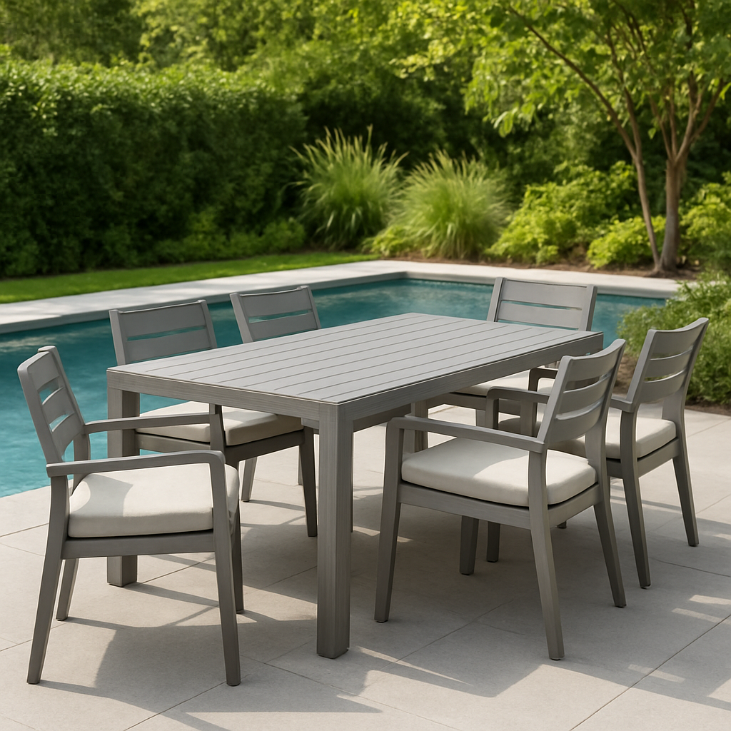 Conjuntos de mesa y sillas para jardin-Meubizo