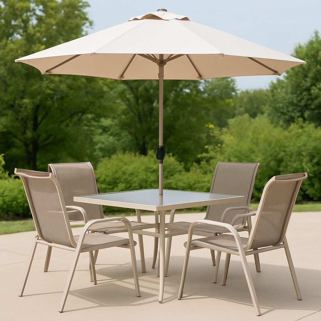 Conjuntos de mesa y sillas para jardin-Meubizo