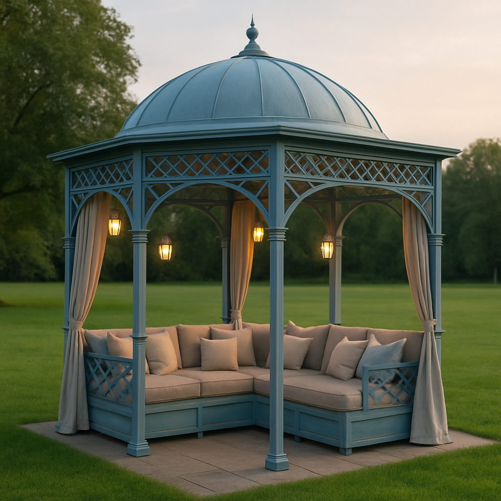 Kioscos para jardin-Meubizo