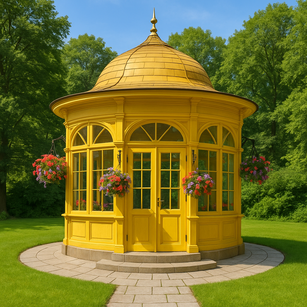 Kioscos para jardin-Meubizo