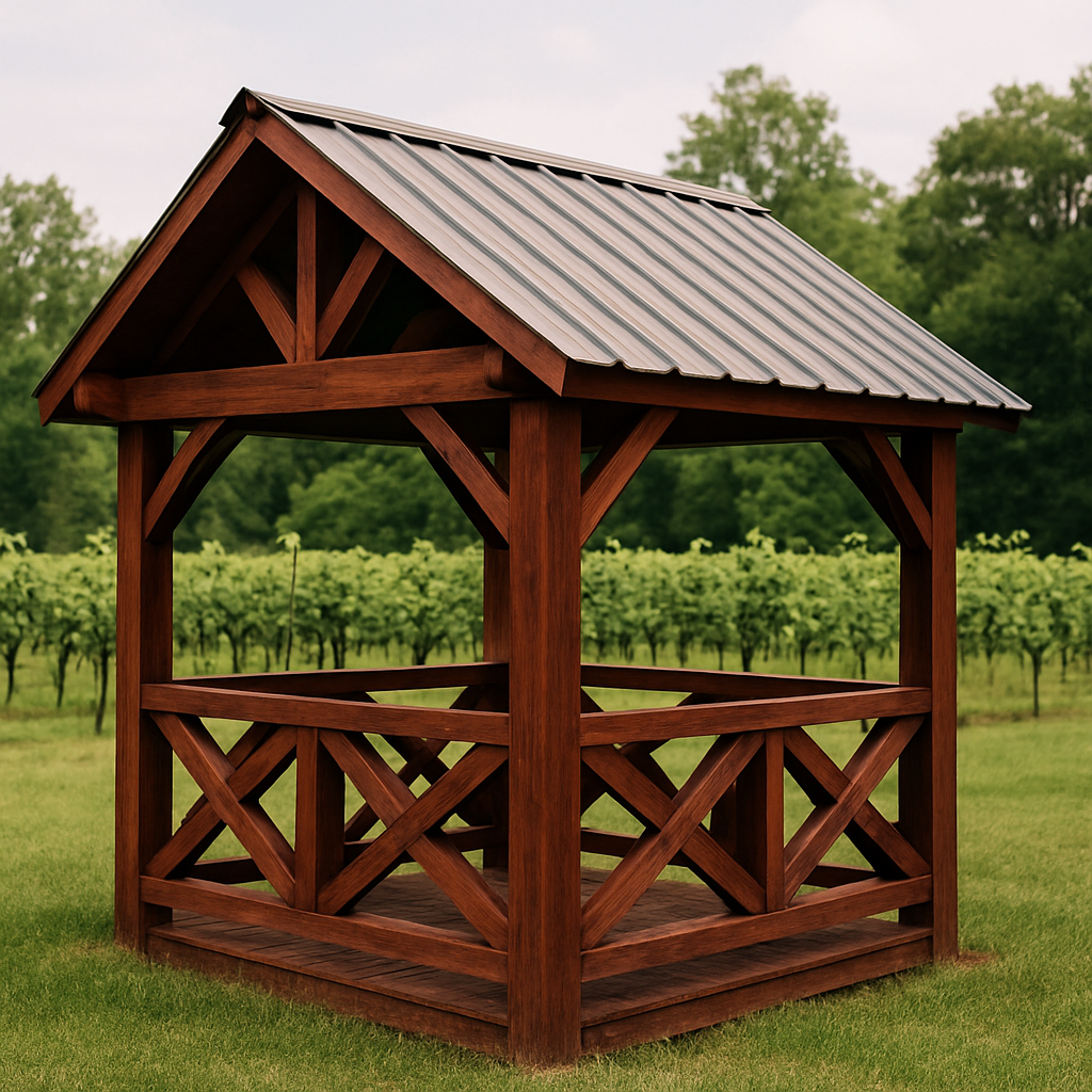 Kioscos para jardin-Meubizo