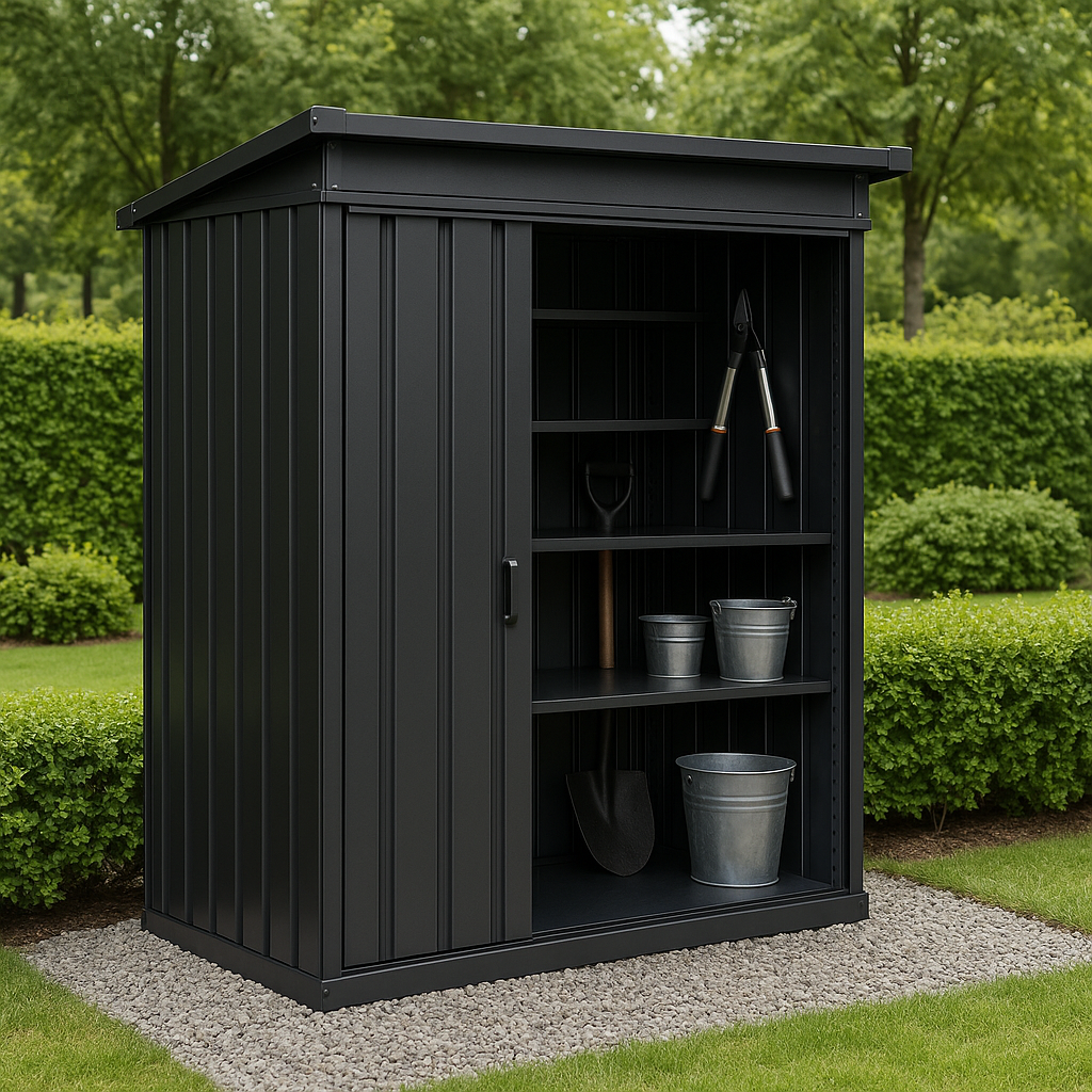 Caseta de jardin de madera-Meubizo