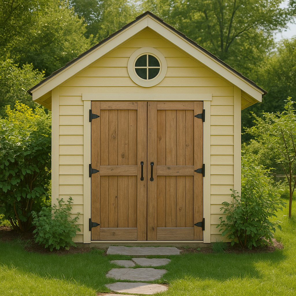 Caseta de jardin de madera-Meubizo