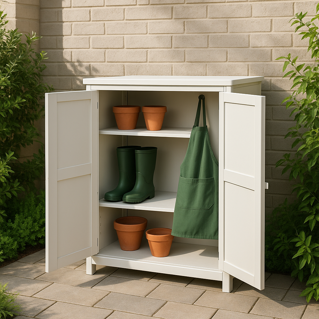 Caseta de jardin de madera-Meubizo