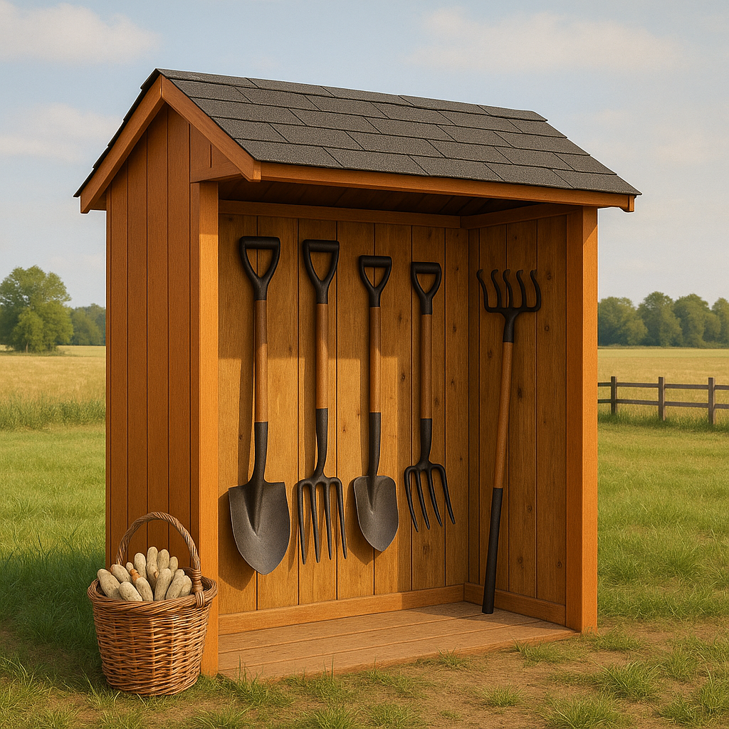 Caseta de jardin de madera-Meubizo