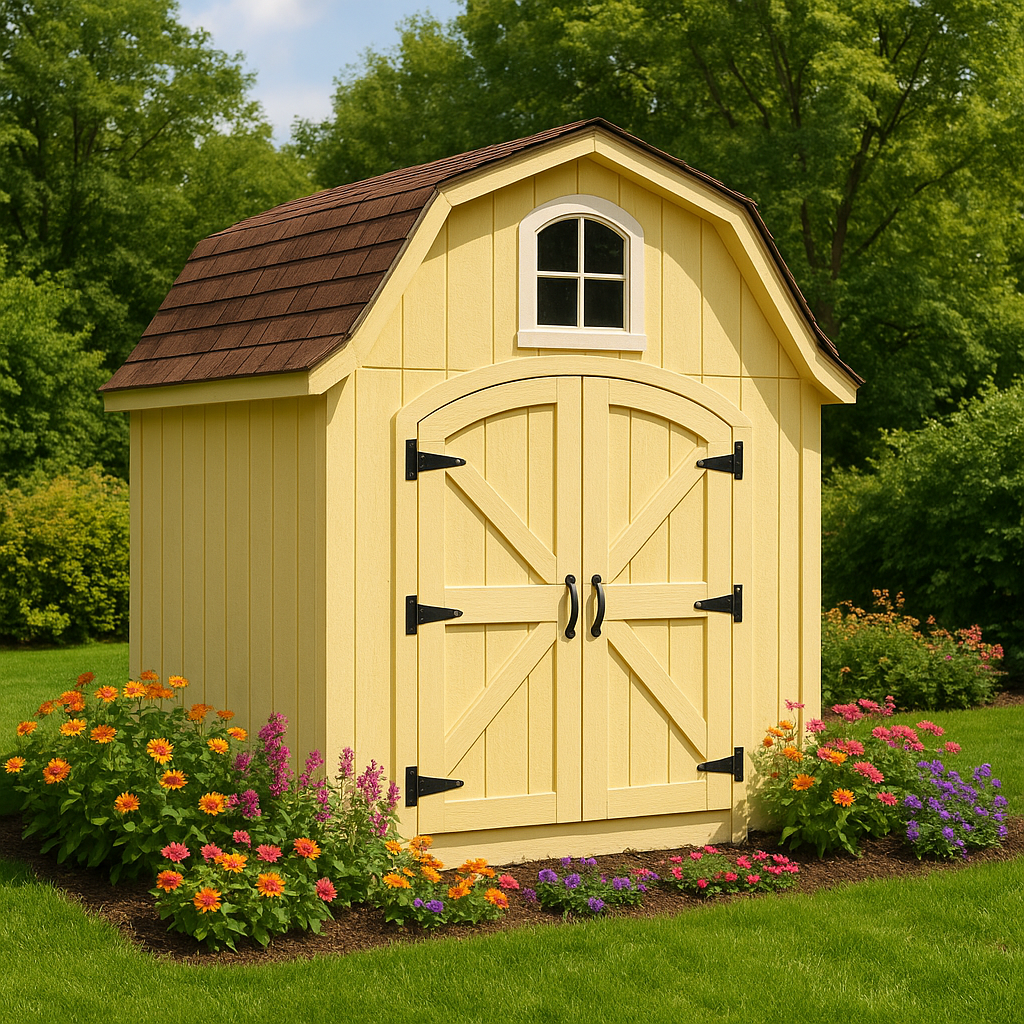 Caseta de jardin de madera-Meubizo