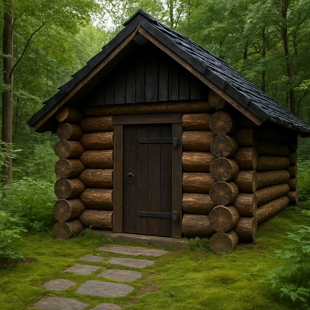 Caseta de jardin de madera-Meubizo