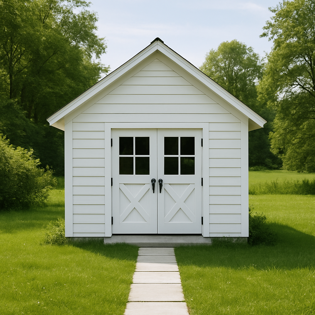 Caseta de jardin de madera-Meubizo