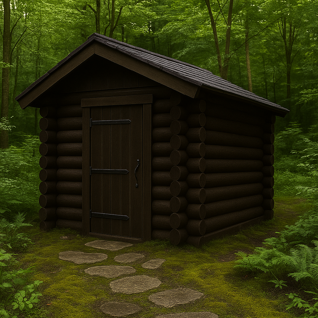 Caseta de jardin de resina-Meubizo