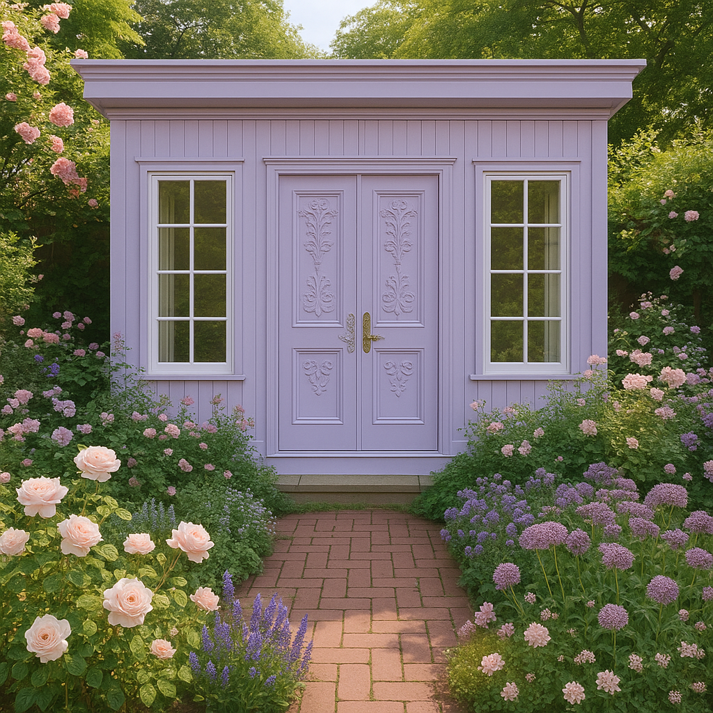 Caseta de jardin de resina-Meubizo