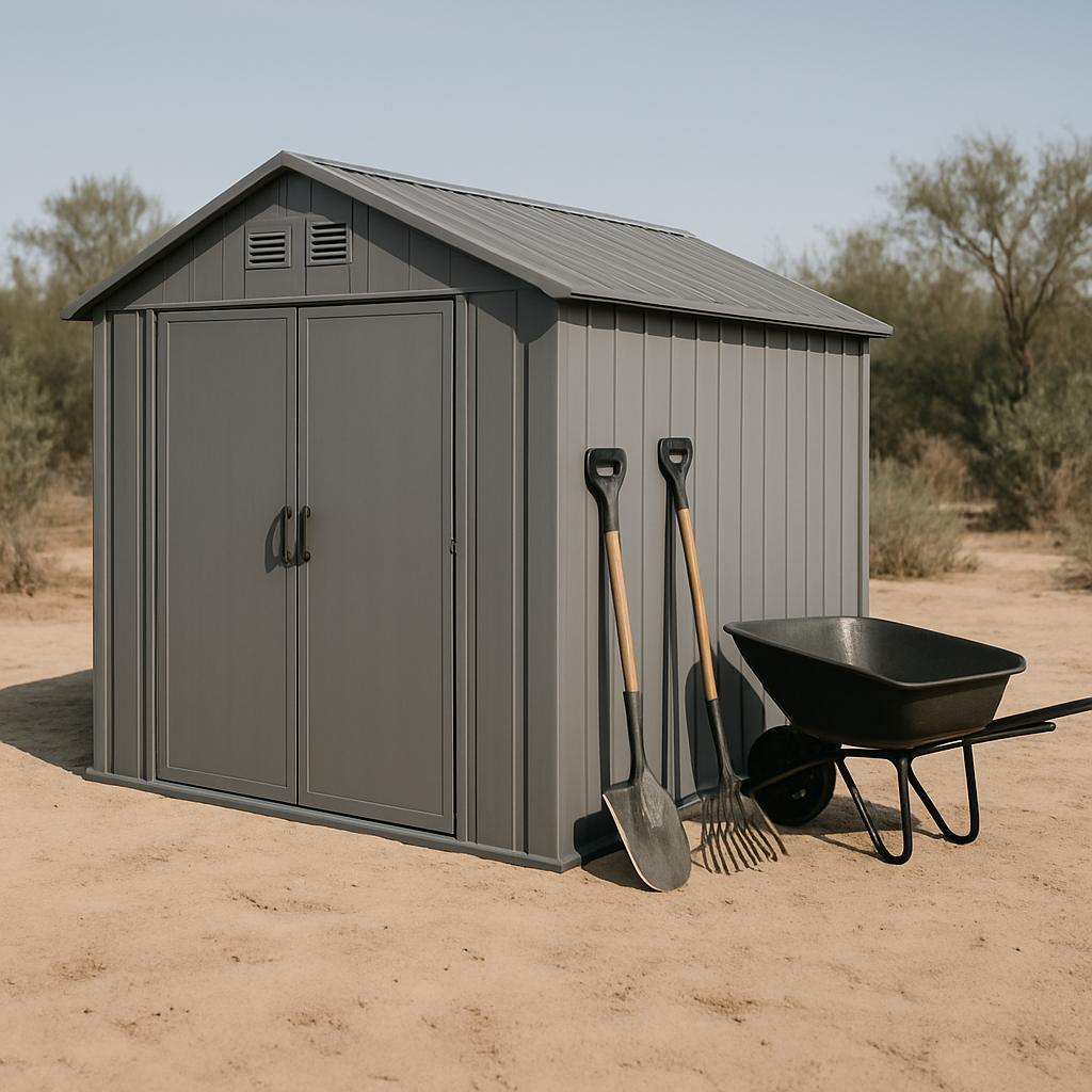 Casetas de jardin de metal-Meubizo