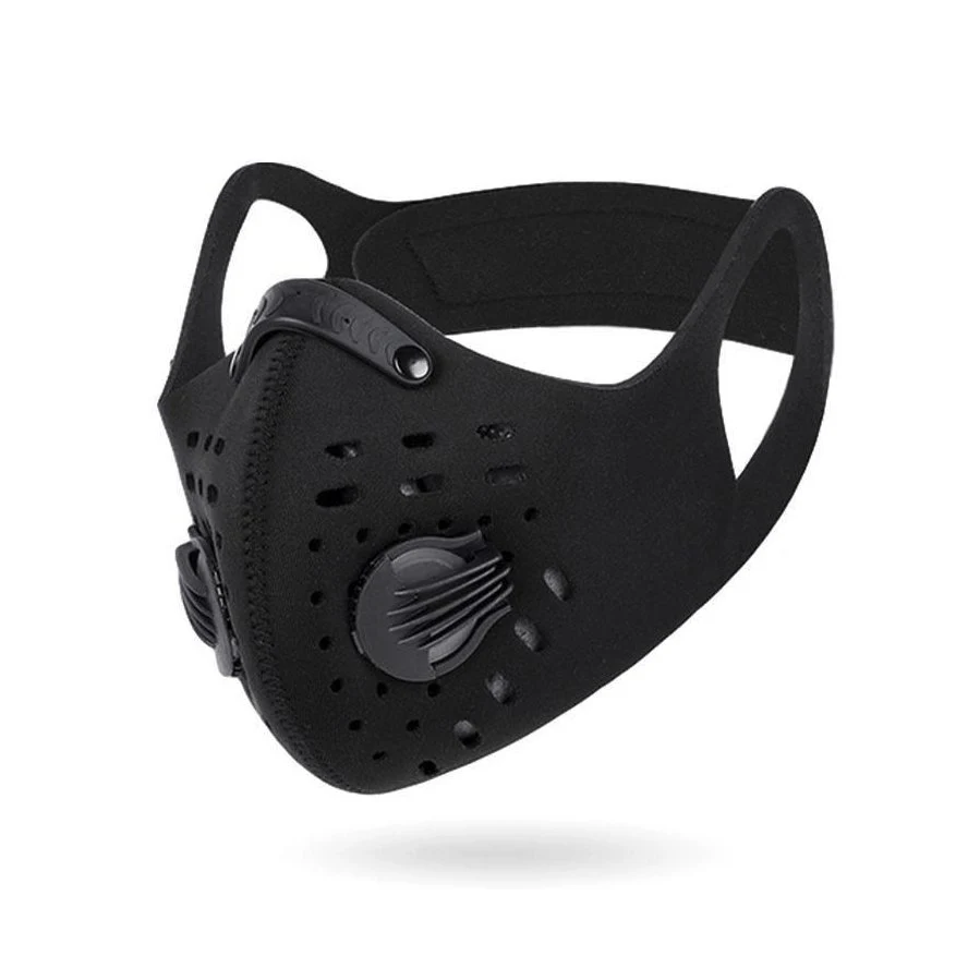 Lightweight Reusable Anti Pollution Mask With Adjustable Strap And Air Valve