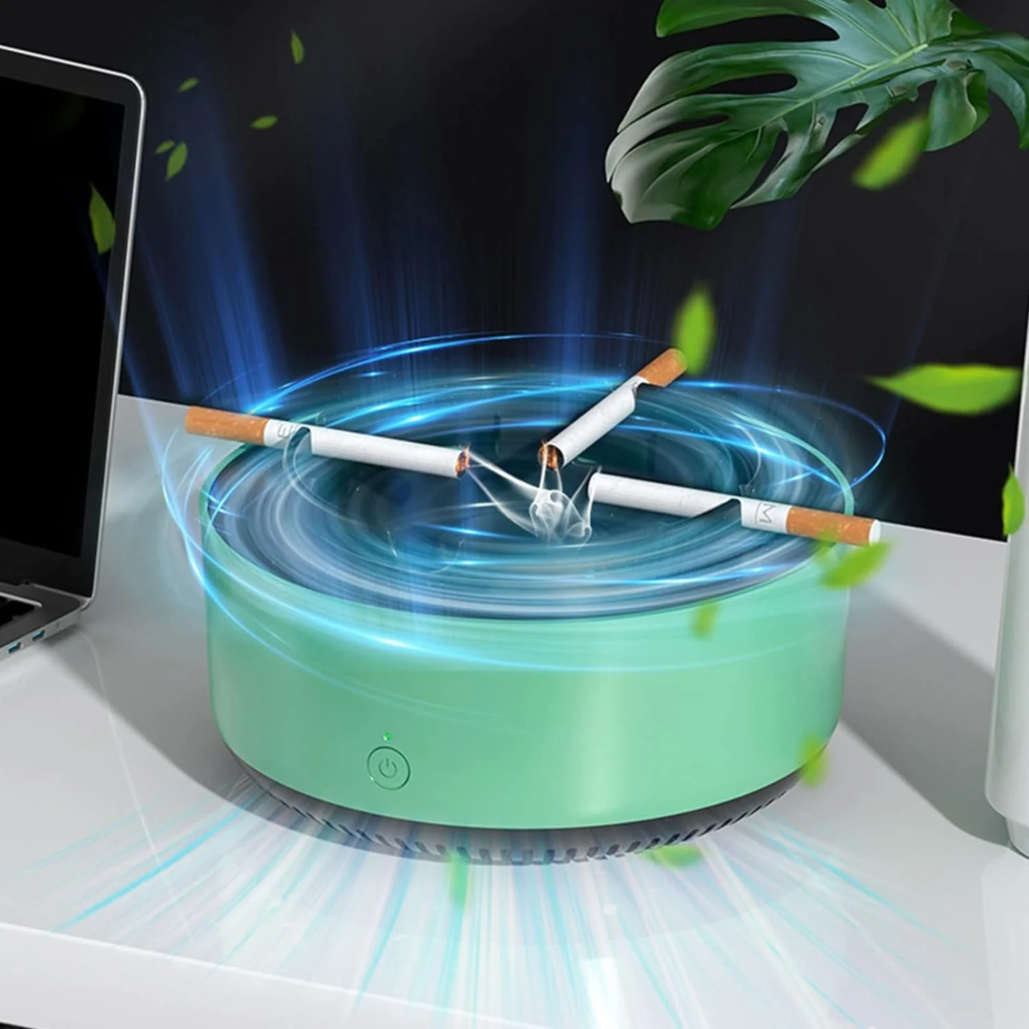 Anion Air Purifying Ashtray for Smoke Control