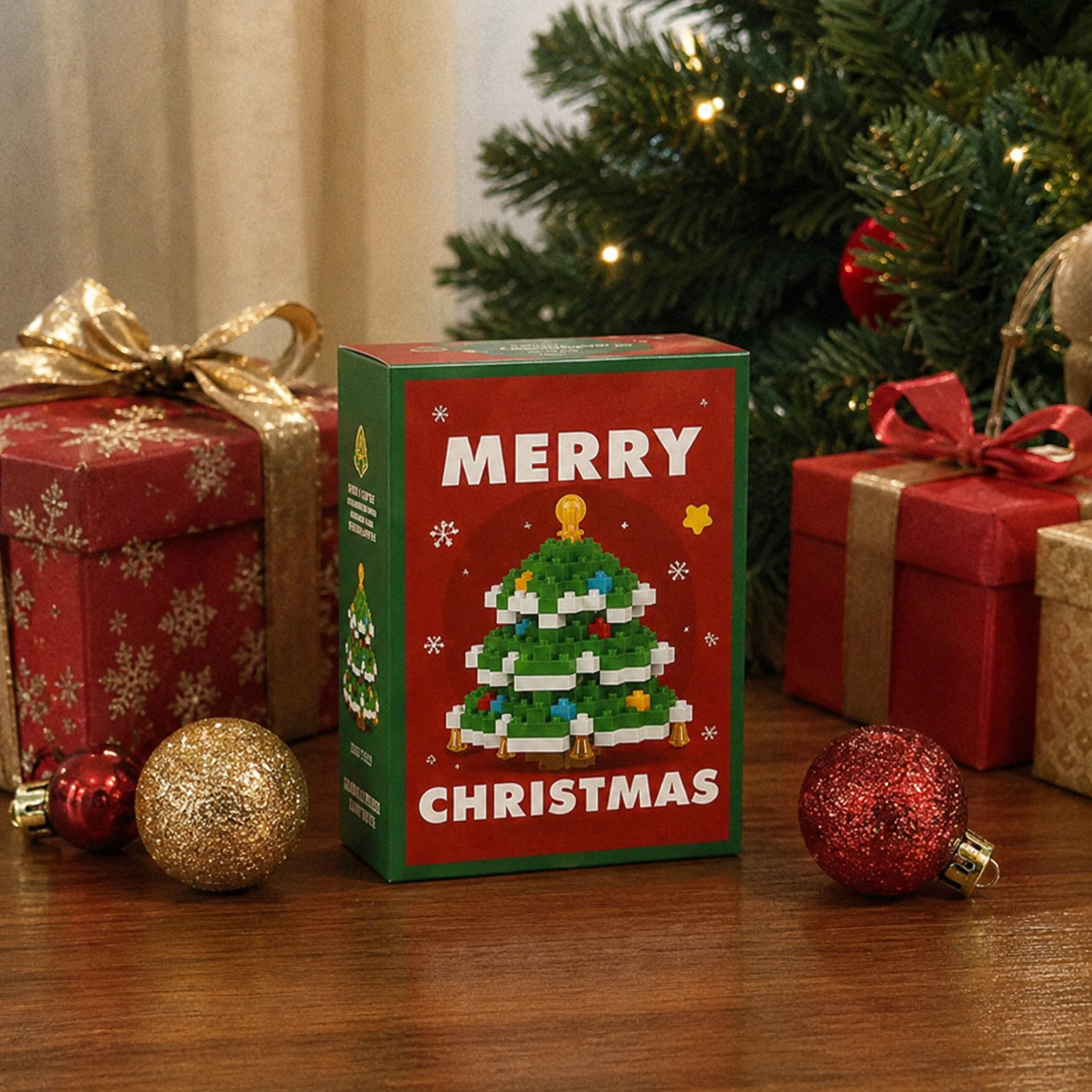 147 Pieces Christmas Tree Building Blocks Set For Kids