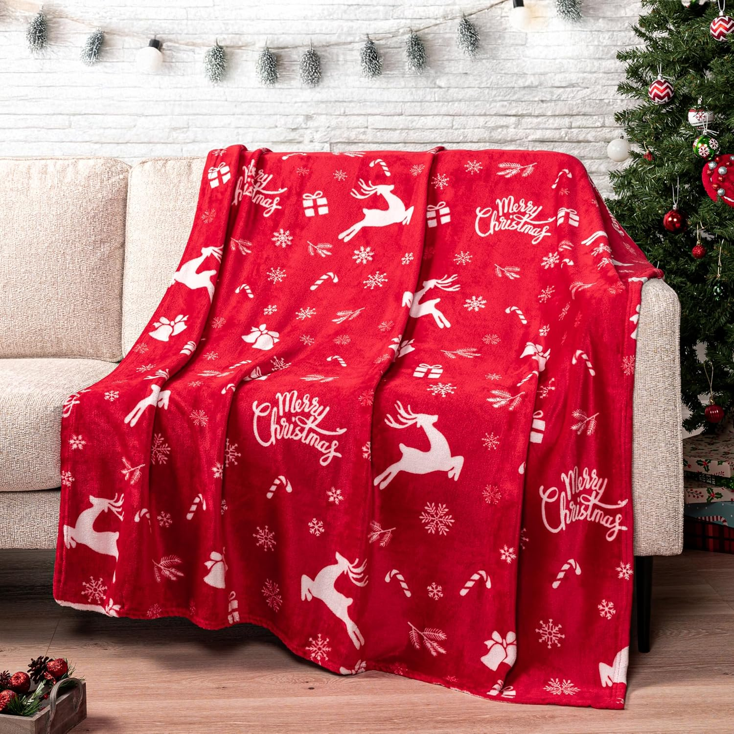 Christmas Printed Blanket For Men And Women