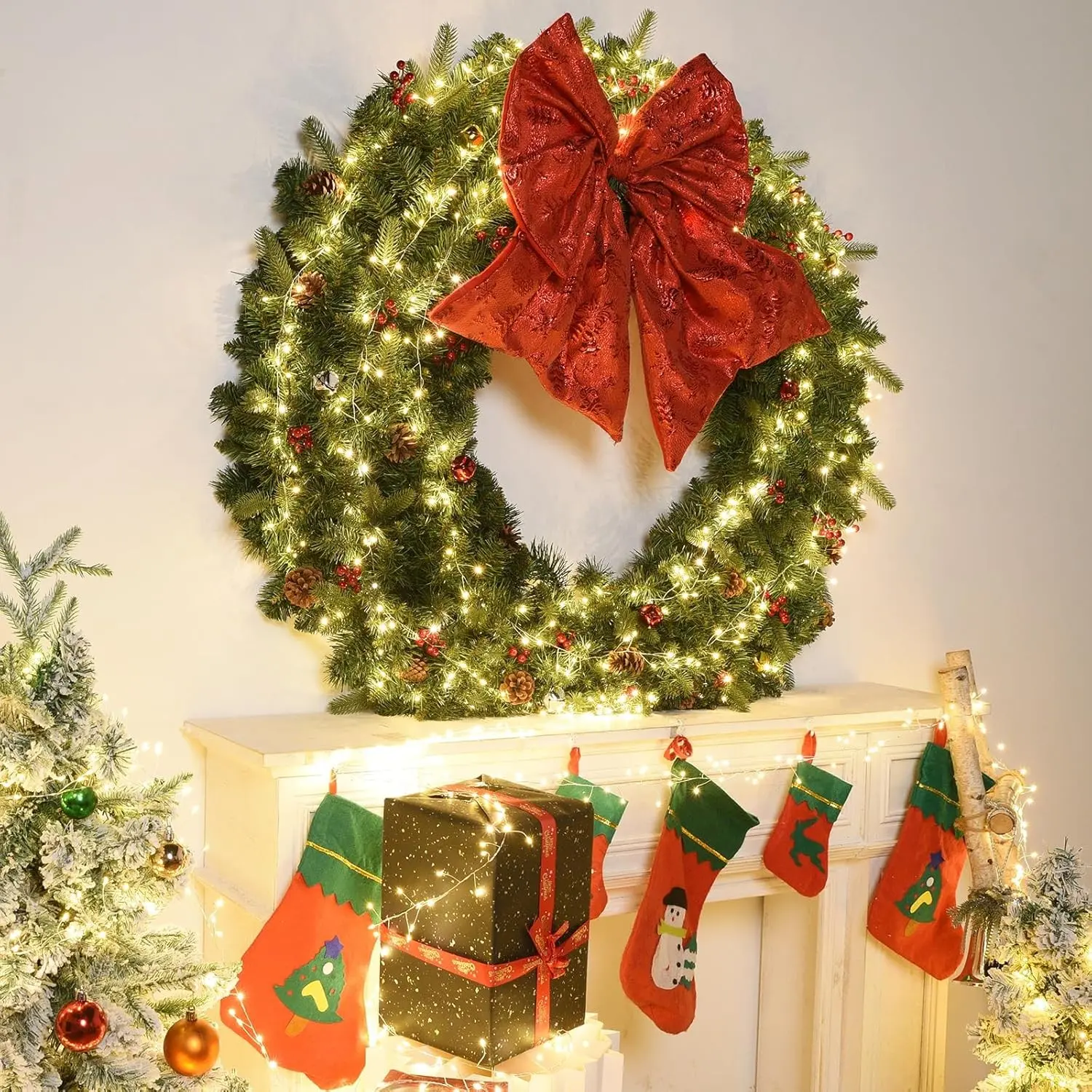  600 LEDs Fairy Lights With Remote Control For Christmas