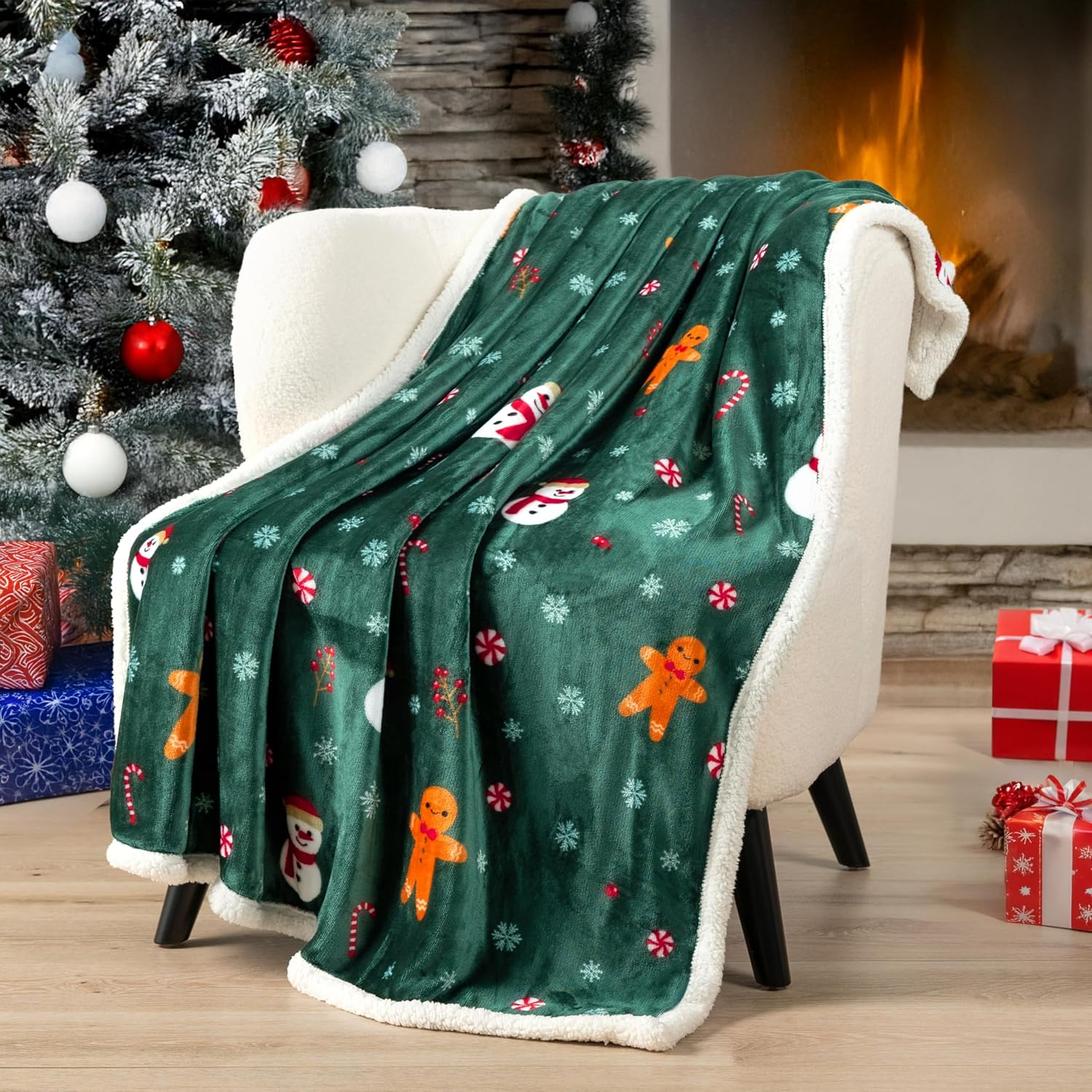 Christmas Themed Cozy Blanket For Men And Women