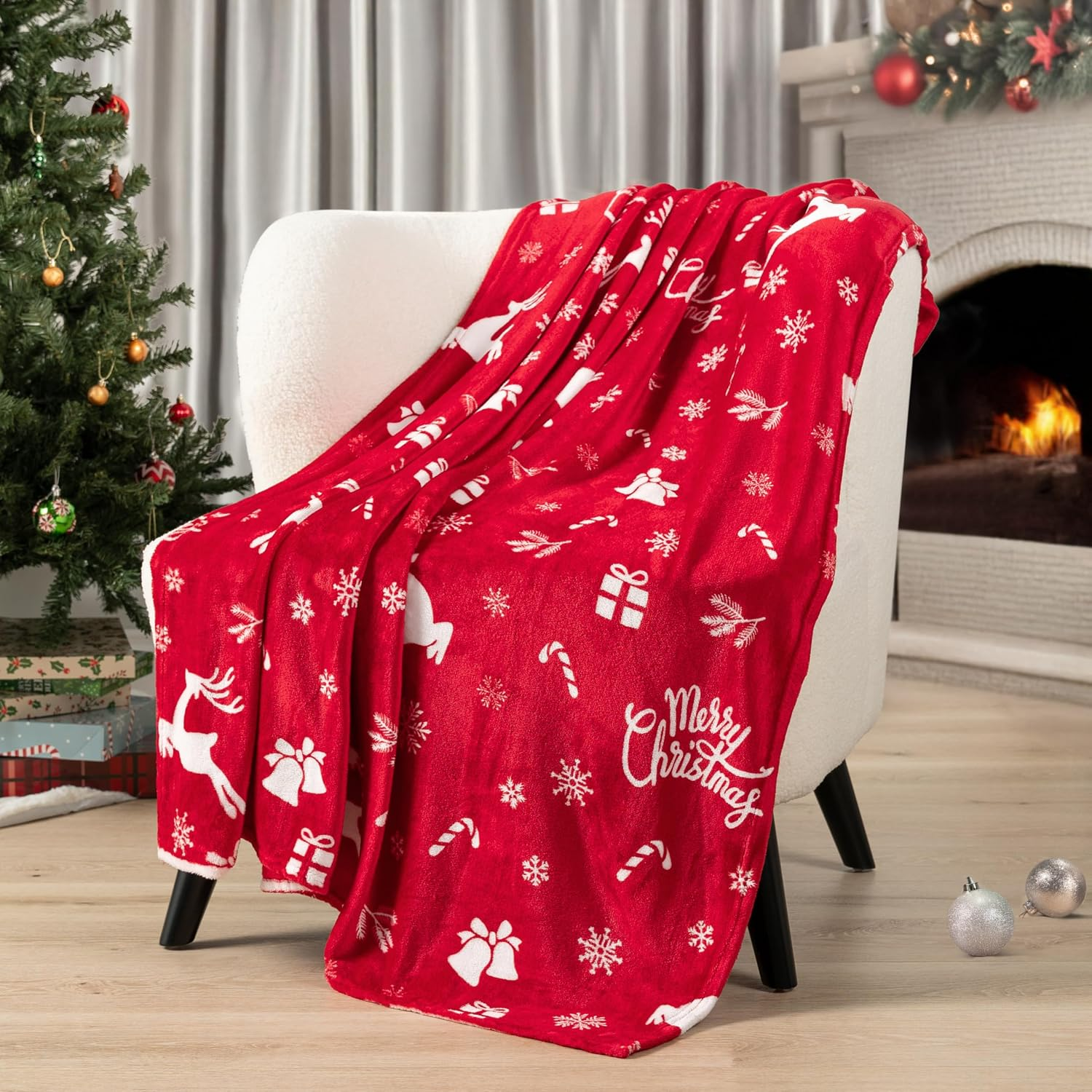 Christmas Printed Blanket For Men And Women