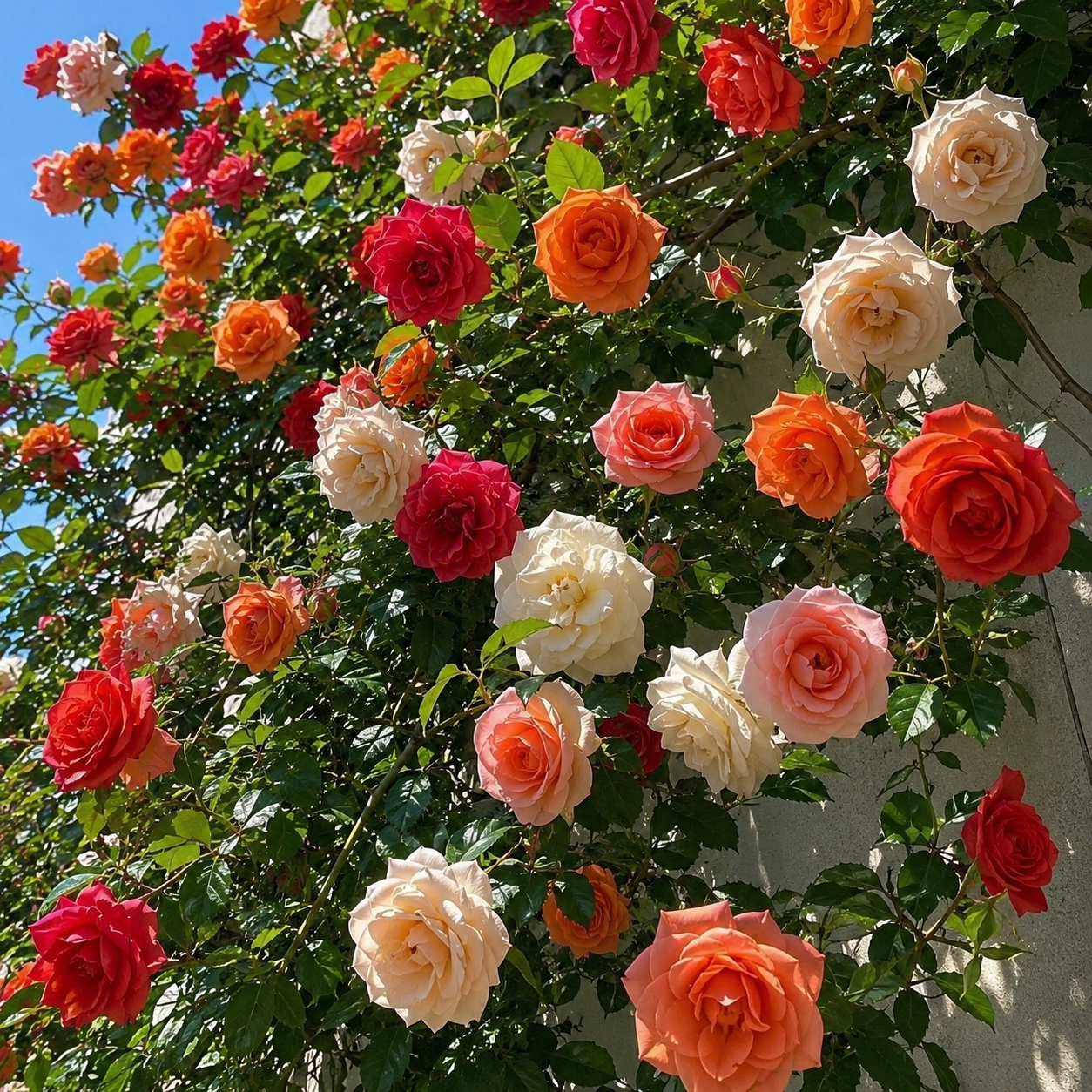200 Pieces Rose Climbing Vines 4 Seasons Indoor Flowers Seeds