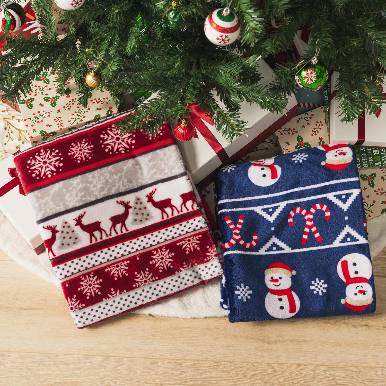 Christmas Themed Cozy Blanket For Men And Women