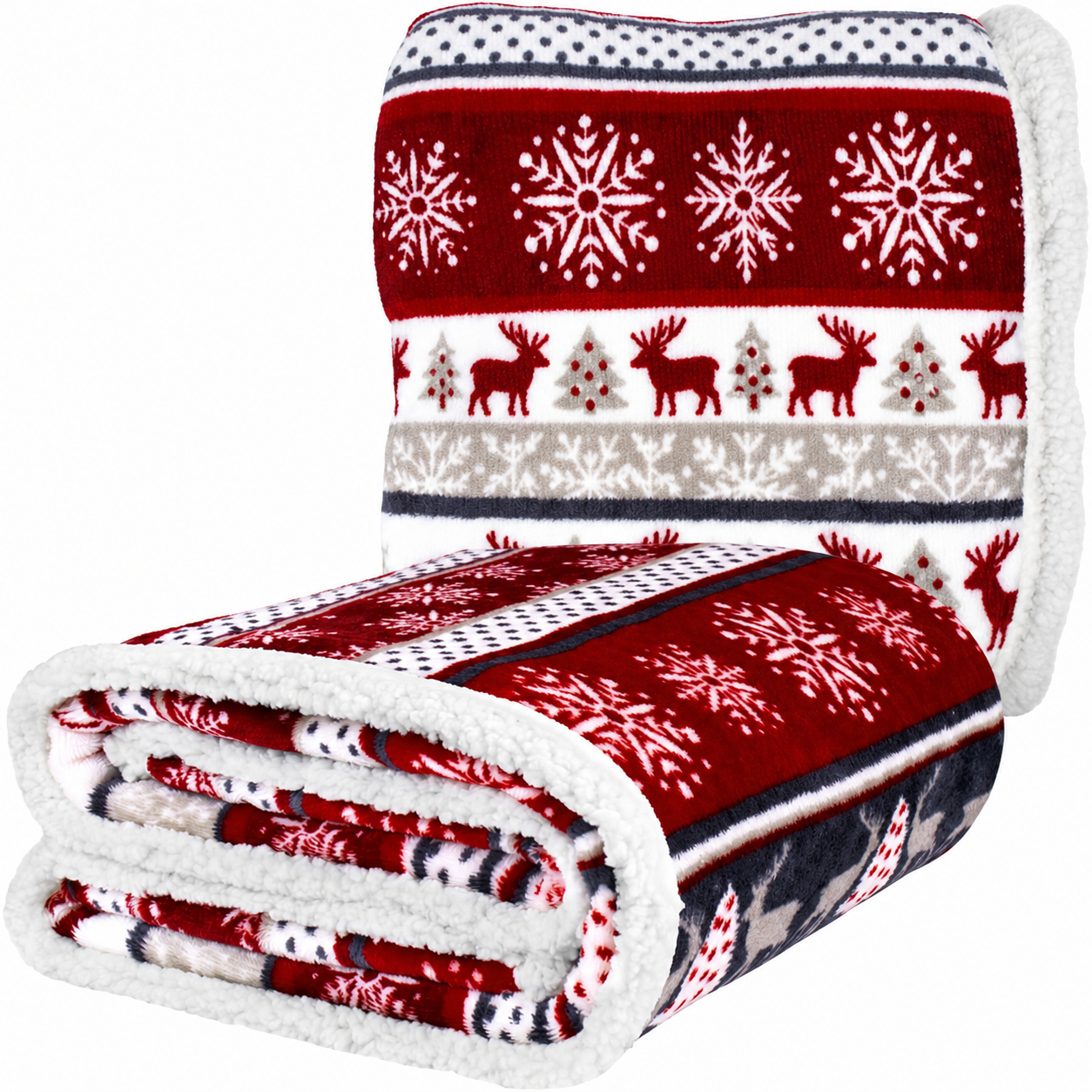 Christmas Themed Cozy Blanket For Men And Women