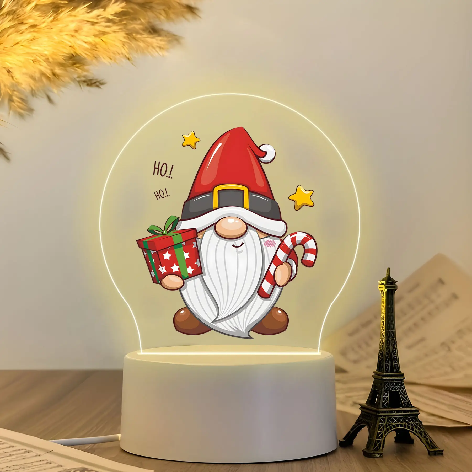 USB Powered Acrylic Christmas Night Light