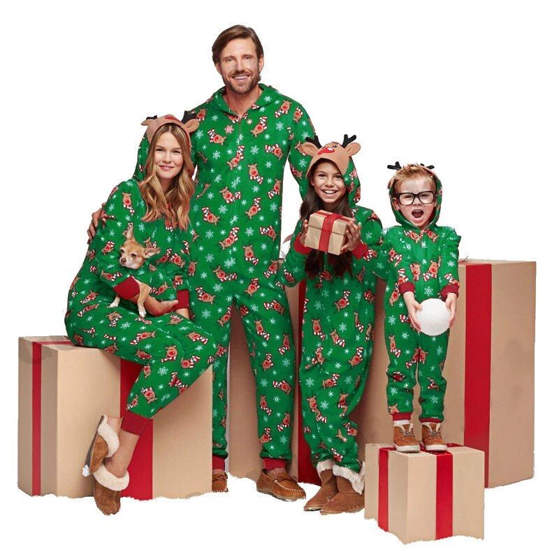 Family Look Kigurumi Pajamas - Amzemart
