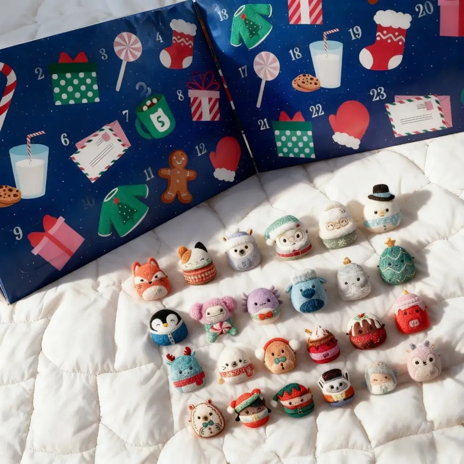 24 Day Holiday Plush Advent Calendar