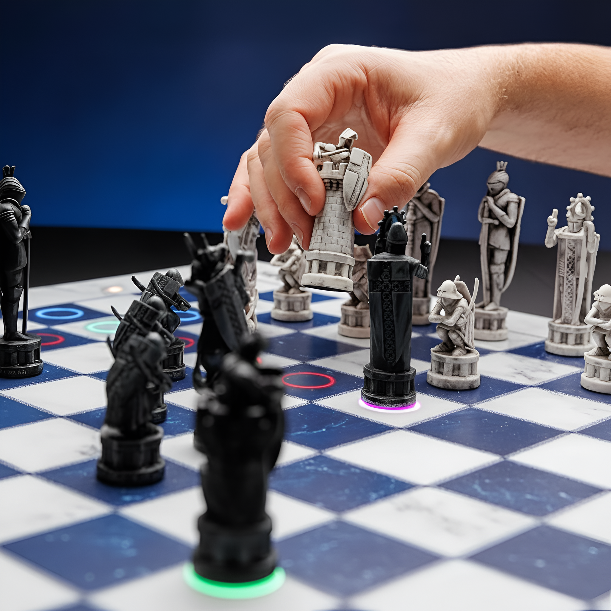 Harry Potter Themed Electronic Chess Board Game Set 