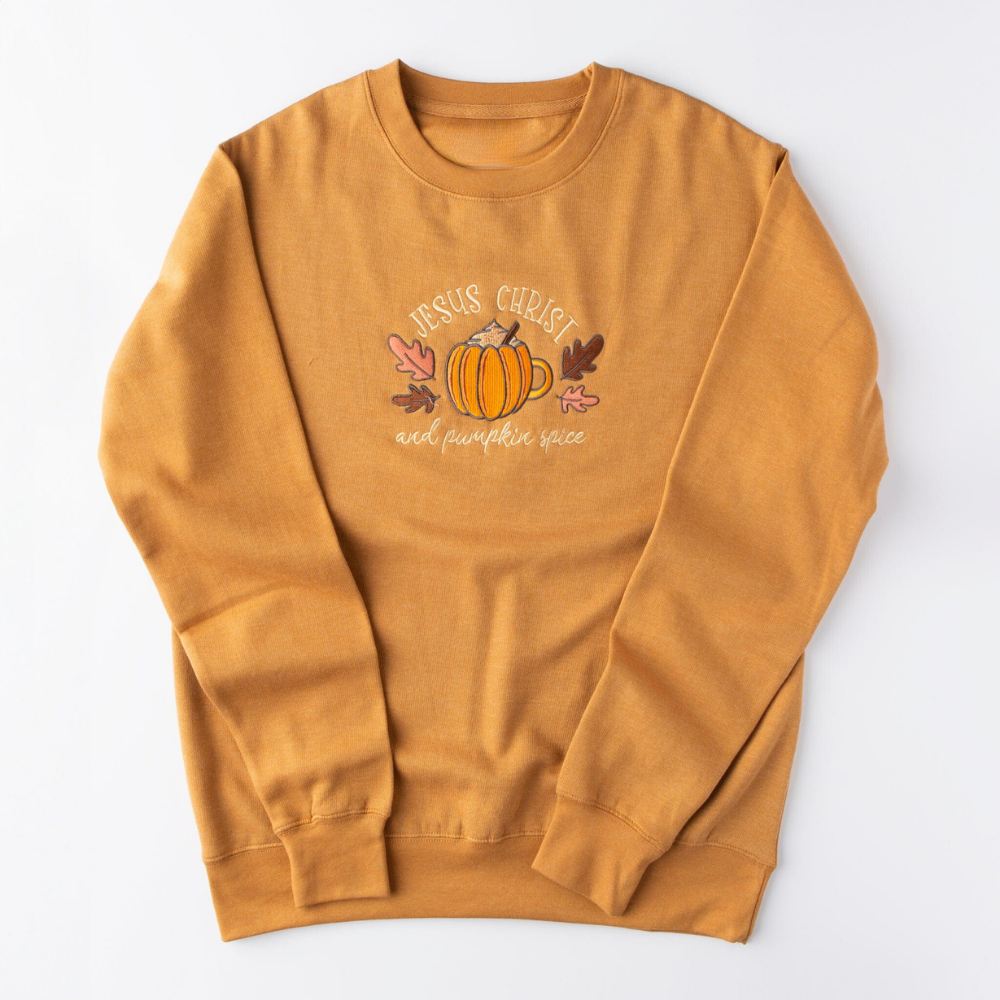 Pumpkin Spice Fall Graphic Sweatshirt
