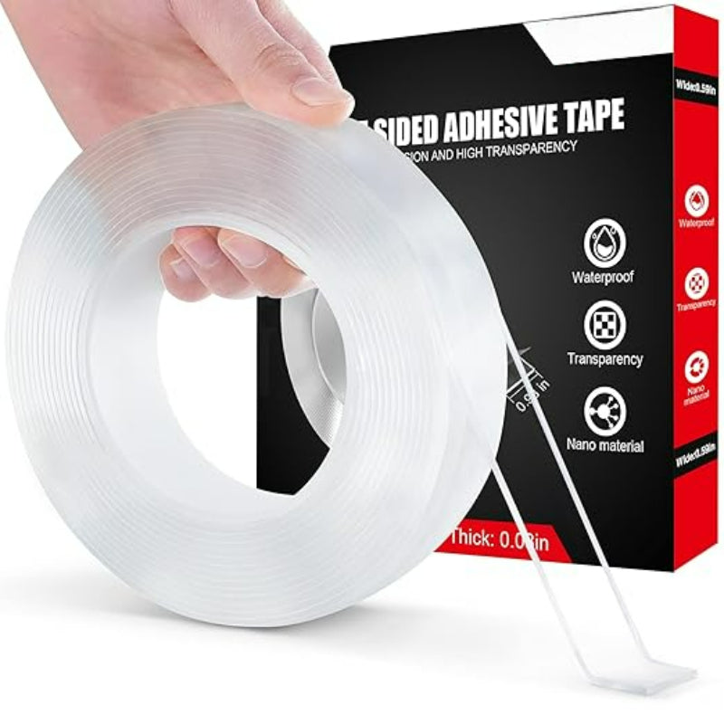 Multipurpose Mounting Transparent Tape For Reusable Wall Fixing