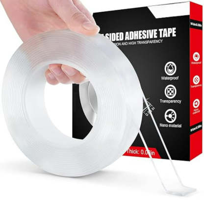 Multipurpose Mounting Transparent Tape For Reusable Wall Fixing