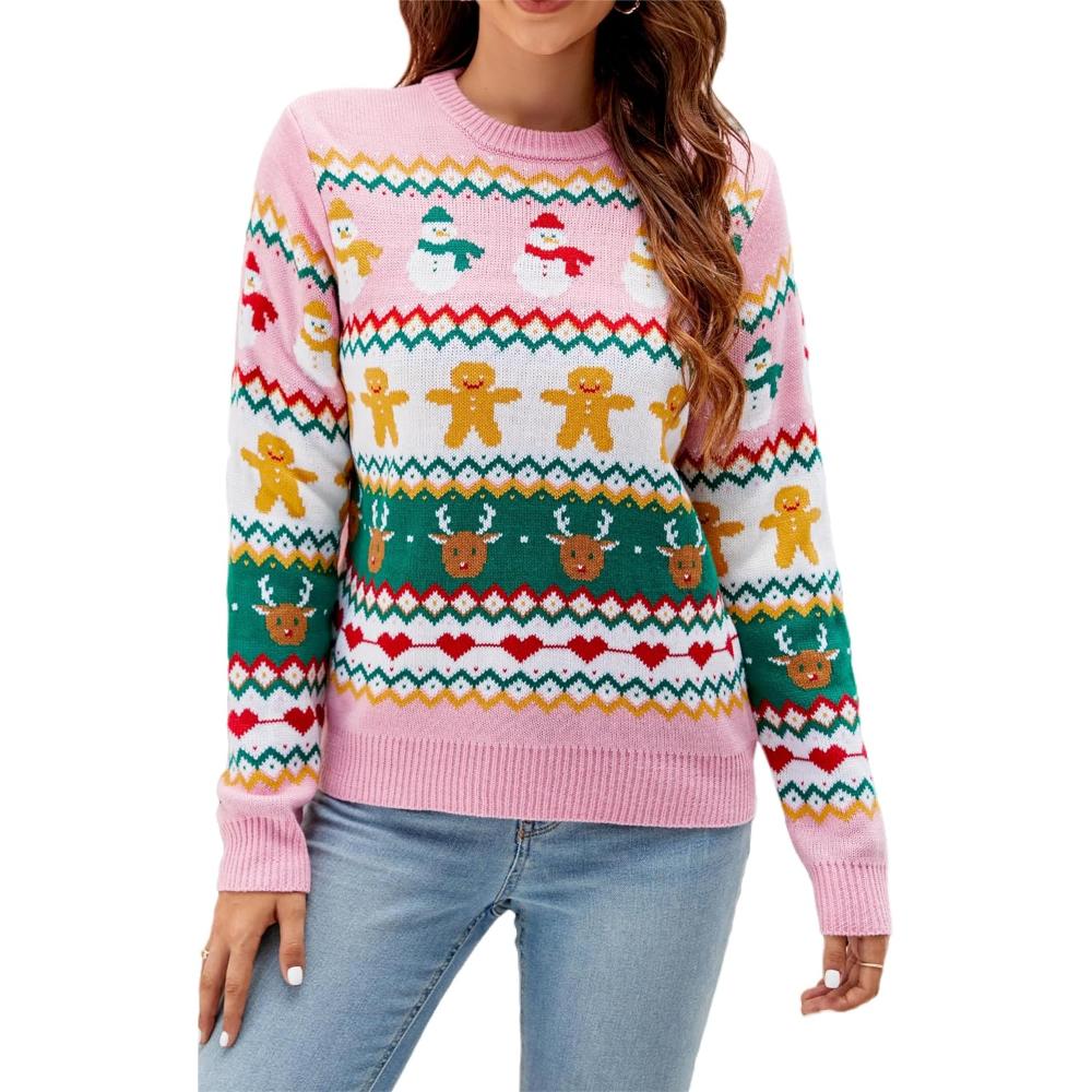 Button Down Christmas Cardigan For The Holidays-Cozy Knit Sets