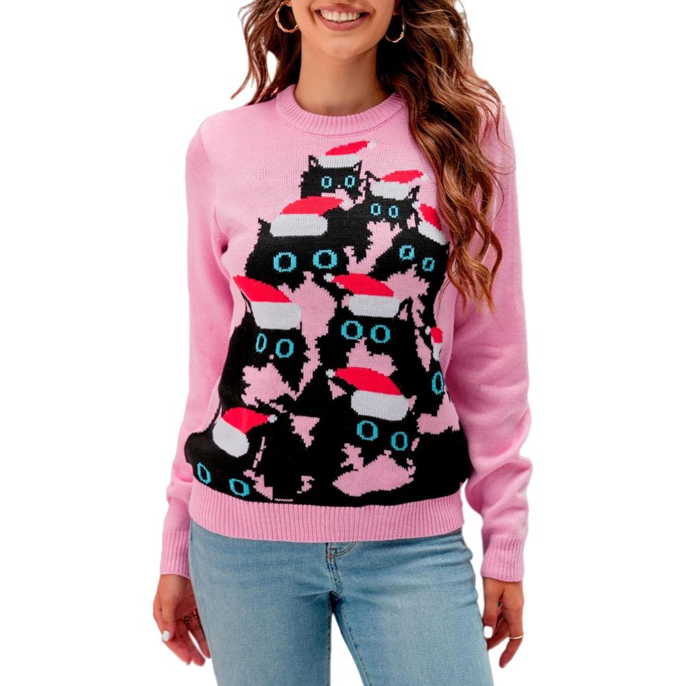 Button Down Christmas Cardigan For The Holidays-Cozy Knit Sets