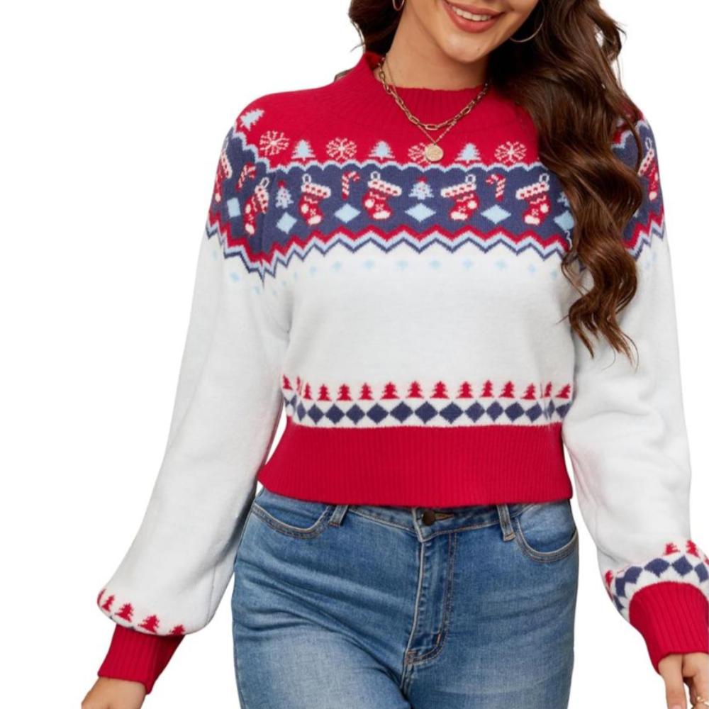 Button Down Christmas Cardigan For The Holidays-Cozy Knit Sets