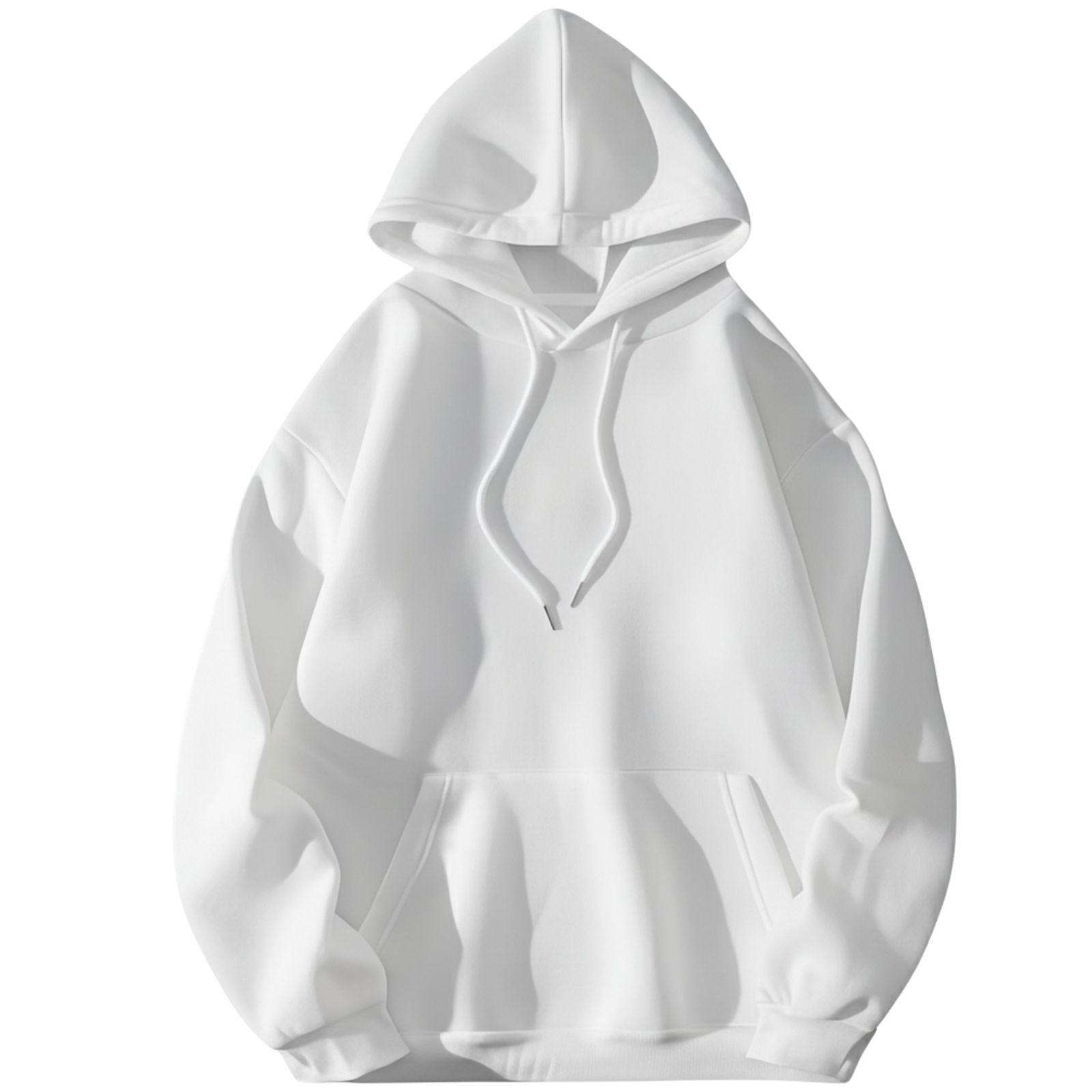 Women Butterfly Print Kangaroo Pocket Hoodie