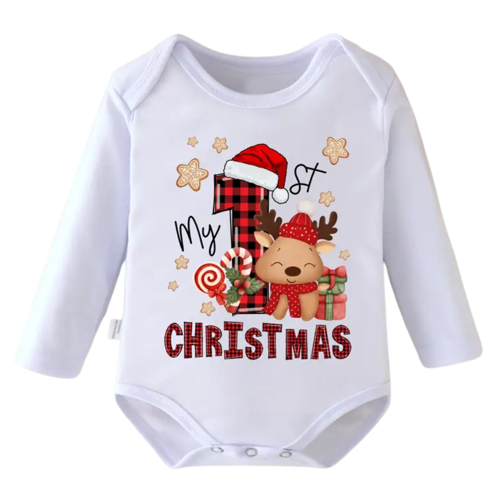 Baby Girl Christmas Bodysuit