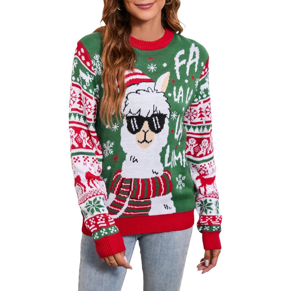 Button Down Christmas Cardigan For The Holidays-Cozy Knit Sets