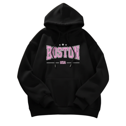 Men BOSTON EST. 1997 Hooded Sweatshirt