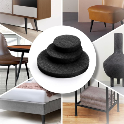 Multiple Shape Furniture Pads With Mixed Sizes For Versatile Use