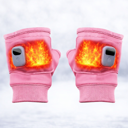 Smart Heated Winter Gloves With Adjustable Heat And LED Display