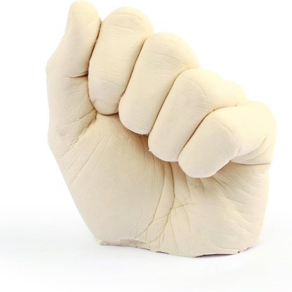 DIY Baby Handprint Footprint Molding Kit With Display Dome