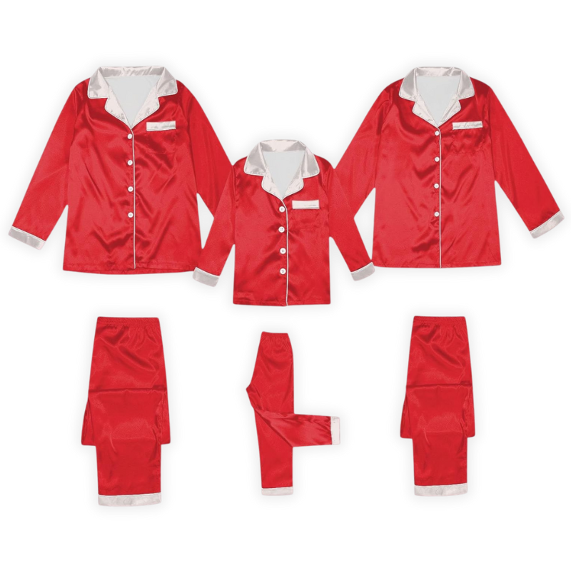 Warm Christmas Family Matching Pajamas Set
