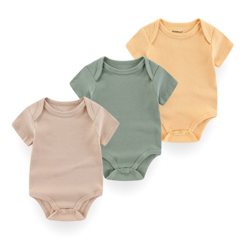 3-Piece Baby Christmas Comfortable Bodysuits-Children Cloth Shop