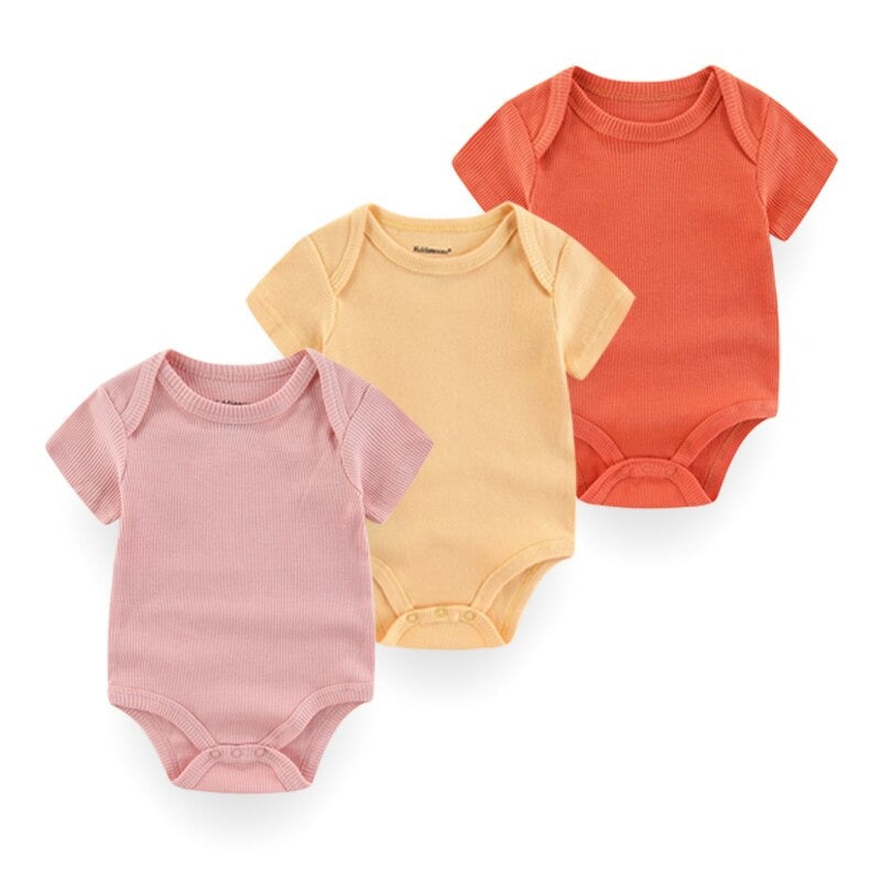 3-Piece Baby Christmas Comfortable Bodysuits-Children Cloth Shop