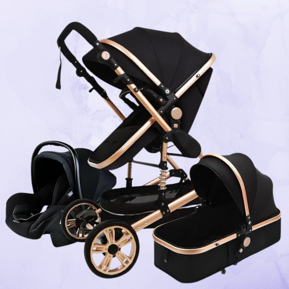 Premium Baby Stroller 3 in 1