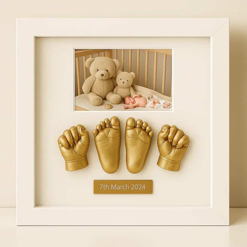 Baby Keepsake Casting 3D Mould Frame Kit